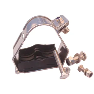 Factory Supplier Stainless Steel optic cable clamp IEC61914 standard trefoil cable cleat