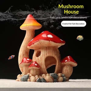 Caverna Nascondiglio per Rettili e Anfibi Transfrontaliera, Decorazione per Acquario, Ornamenti per Ambienti di Gioco e Fuga, Drop Shipping - Product Image 4