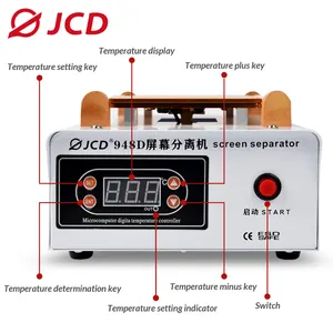 Macchina LCD di riparazione del separatore dello schermo del piatto di rimozione di vetro del separatore 220V dello schermo dell'affissione a cristalli liquidi di JCD