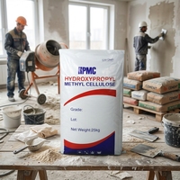 Cellulose à haute rétention d'eau HPMC pour peinture, adhésif pour carrelage, hydroxyéthylméthylcellulose industrielle en poudre, viscosité 200 000