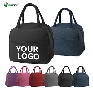 Sac isotherme réutilisable personnalisé avec logo, pour <span class=keywords><strong>2</strong></span> personnes, en tissu Oxford, doublure en aluminium, imperméable, sac de rangement isolé, écologique - Product Image 1