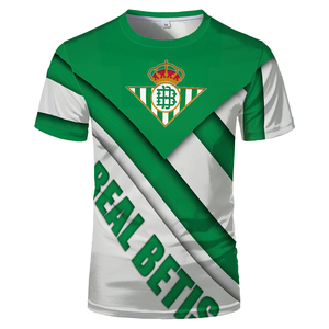 Vente De Gros Impression En 3D T-shirt Manches Courtes Sublimation Respirant Maillot De Football Sport T-shirts - Product Image 2