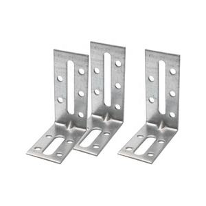 Nuovi Prodotti: Staffe Angolari Piatte in Metallo a L, Connettori per Piastre - Product Image 1