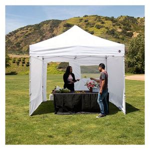 High Quality 10x10 Pop up Canopy Tent Outdoor Market Canopy with Sidewalls / Weight Bags - Product Image 1