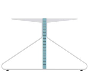 โต๊ะพยาบาลรูปตัวแอลทันสมัยระบบจัดการสายไฟเวิร์กสเตชันไฟฟ้าระบบการจัดการสายเคเบิลสเตนเลสสตีลดีไซน์แบบแยกส่วนสำหรับสำนักงาน - Product Image 5