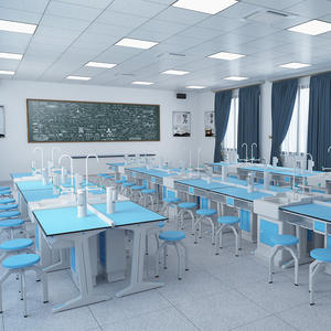 Muebles de ordenador para la escuela, mobiliario de ordenador, para química física, laboratorio - Product Image 3