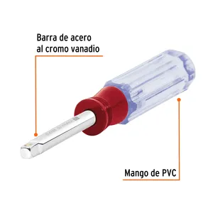 ไขควง BOX 6 7' สำหรับหัวขันสี่เหลี่ยม 1/4' ยี่ห้อ TRUPER - Product Image 2