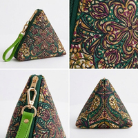 Porte-monnaie en silicone à imprimé ethnique tribal africain, mini sac à main multi-formes, porte-clés à fermeture éclair, rangement, logo personnalisé, vente en gros