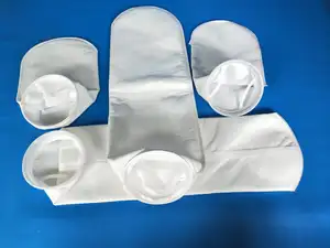 0.2-300 Micron Polyester Pe Water Filter Bag For Industry Water Treatment