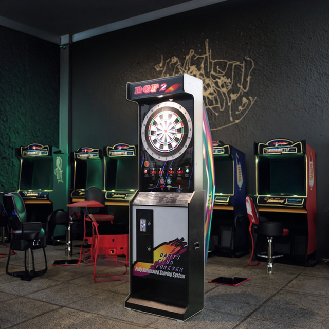 Multiplayer Coin Operated Arcade Electronic Standing up Darts Game Machine for Sports Club Entertainment