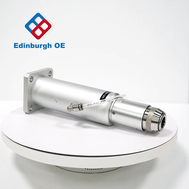 PM Fiber Laser Collimator 1030-1080nm, High Power Air-Cooled Collimating Lens for Industrial Laser Cutting, Customized