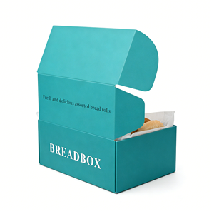 Emballage alimentaire personnalisé pour marques en ligne, boîte à lettres auto-scellante en carton ondulé E Flute, option OEM - Product Image 3