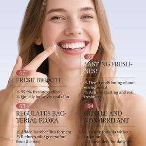 KORMESIC 18ml Private Label Limetten-Pfirsich-Minze Probiotisches Mundspray zur Entfernung von Mundgeruch Kühlendes Minz-Mundspray für Frischen Atem - Product Image 2