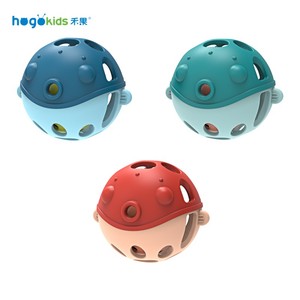 <span class=keywords><strong>Hogo</strong></span> jouets de dentition pour bébé en Silicone Non toxique jouet de dentition pour bébé hochet balle de préhension - Product Image 1