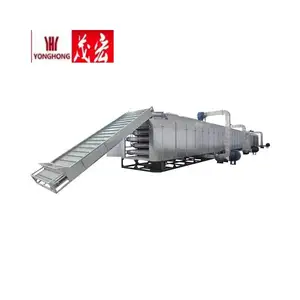 DW/DWT Hot Air Circulating Mesh Belt Dryer Conveyor Dryer Dehydrator for Asbestos fiber