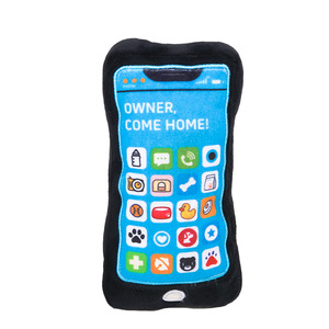 Креативный хлопковый ремешок для мобильного телефона экологически чистый плюшевый игрушечный диктофон для собак милый стиль для облегчения скуки собак - Product Image 6