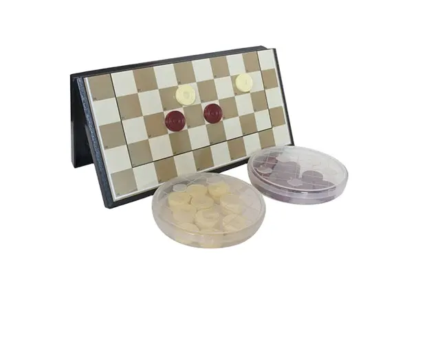Có Thể Gập Lại Gia Đình Board Game Nhựa Du Lịch Từ Checkers