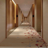Fabrikpreis Gehäkelter Getufteter Jacquard-Nylon Maschinell Gefertigter Antistatischer Antibakterieller Treppenläufer für Hotel-Bankettsaal