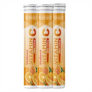 VitaSpring Compresse Effervescenti di Vitamina <span class=keywords><strong>C</strong></span> Integratore Immunitario con Zinco 500mg 1000mg Compresse Effervescenti di Vitamina <span class=keywords><strong>C</strong></span> - Product Image 1