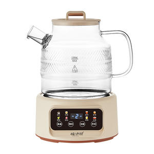 Bouilloire électrique Meister 1,5 L en verre avec contrôle de la température et arrêt automatique pour la préparation du thé et l'ébullition de l'eau - Product Image 2