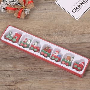 Noël 7 SectioTraiHome DecoratioHandmade WoodeCraftwork Jouets pour enfants - Product Image 2