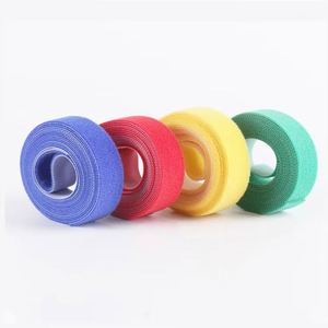 Self-<b>Adhesive</b> Fastener <b>Hook</b> and Loop Back to Back Velcroes 100% Nylon Velcroes Multi-purpose Custom Velcroes - Product Image 1