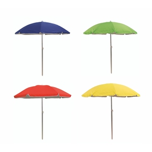 Sombrilla de Playa de 2 Metros, 32 mm, 8 Varillas, 4 Colores, Bicolor - Product Image 1