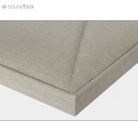Panneaux diffuseurs acoustiques insonorisants en polyester multi-tissus à réflexion équilibrée pour home cinéma, design moderne, modèle 3D