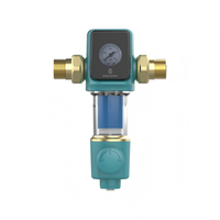 Système de filtration d'eau autonettoyant pour toute la maison BRISKSPRING, préfiltre à sédiments à lavage manuel, filtration 40-300 microns, 5 T/H