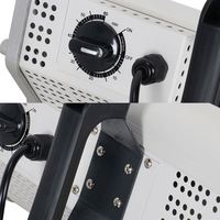 Lampe de séchage infrarouge portative à ondes courtes 1200 W, économique et très demandée, pour la peinture automobile et le séchage de peinture