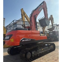 Pelle d'occasion originale Doosan 225 Pelle d'occasion Doosan 22 tonnes 225lca Pelle d'occasion Doosan Dx225 Dx225lca à vendre
