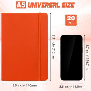 Libreta de Cuero PU con Logotipo Personalizado al por Mayor, Agenda, Diario, Cuaderno con Banda Elástica, Regalo Promocional para Negocios, Escuela u Oficina - Product Image 3