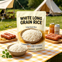 Oem Instant Rice Meal Microwave Heating Convenient and Fast Ready Meals for Camping and Picnicking