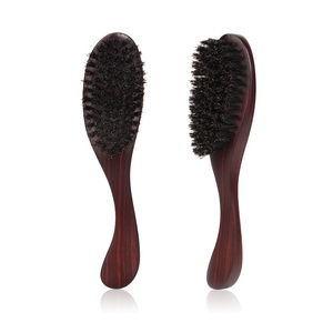Peigne à barbe et <span class=keywords><strong>moustache</strong></span> pour homme, brosse de toilettage pour animaux de compagnie, brosse de coiffure et de nettoyage des poils cassés, en bois de hêtre, pour usage transfrontalier - Product Image 5