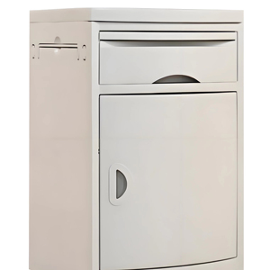 Les équipements médicaux Abs de lit matériel réglable en hauteur Table de nourriture du patient Tables de chevet d'hôpital - Product Image 1