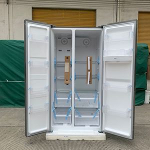 Tủ lạnh hai cửa 518L hai cửa bằng thép không gỉ có tay cầm và bình đựng nước công suất lớn sử dụng nhà refigerators - Product Image 4