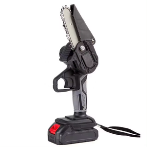 Mini <span class=keywords><strong>scie</strong></span> à batterie 4 ''Mini <span class=keywords><strong>scie</strong></span> à chaîne <span class=keywords><strong>électrique</strong></span> sans fil 21V <span class=keywords><strong>pour</strong></span> <span class=keywords><strong>couper</strong></span> les <span class=keywords><strong>branches</strong></span> de petits arbres Deux piles - Product Image 4