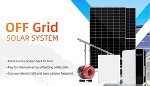 Système solaire hors réseau puissant 30 kW 50 kW 100 kW pour usage commercial - Product Image 2