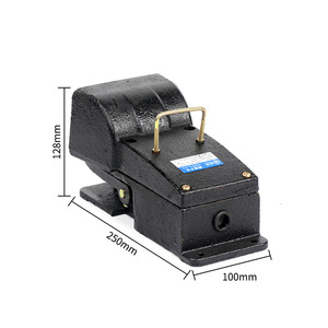 Ydt1 11 – interrupteur au pied à réinitialisation automatique, 250x100x128mm, pour pédales de commande de machines-outils, presses hydrauliques - Product Image 1