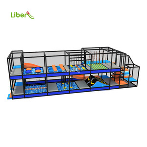 Hai tầng Thương mại trong nhà NINJA CHIẾN BINH khóa học trở ngại thiết bị mềm Modular sân chơi cho trẻ em - Product Image 2