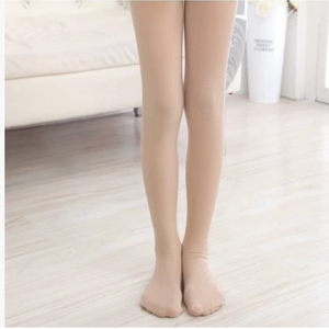 <span class=keywords><strong>Leggings</strong></span> Estivi per Bambine in Tinta Unita, Lavorati all'Uncinetto, Foderati in <span class=keywords><strong>Pile</strong></span>, Asciugatura Rapida, Spandex/Cotone, Collant da Danza per Bambini - Product Image 5