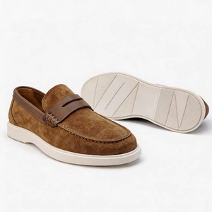 Mocassins en cuir faits à la main pour hommes, chaussures décontractées pour affaires - Product Image 3