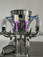 Machine de remplissage de haute précision à pompe à engrenages servo à tête unique avec plage de remplissage illimitée pour la production de pâtes cosmétiques
