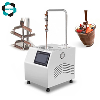 GUSU Nouvelle Machine à Tempérer et à Faire Fondre le Chocolat 5,5L, Automatique, Haute Productivité, 110/220V, Garantie 1 An pour le Chocolat