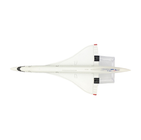 Nouveauté, modèle d'avion en alliage 16cm, avion avec logo personnalisé, modèle d'avion Concorde français moulé sous pression