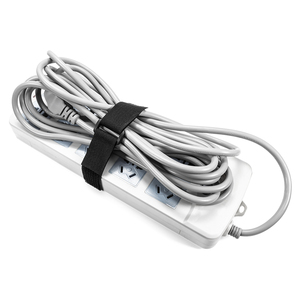 حزام ذاتي وحلقة قابل لإعادة الاستخدام <span class=keywords><strong>2</strong></span> في 1 ربط الكابل وحلقة قابل للتعديل ، حزام منظم خط سماعة الأذن - Product Image 4