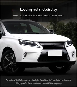 ไฟหน้า LED แบบสามเลนส์ สำหรับ Lexus RX330 RX350 ปี 2009-2015  แบบประกอบติดตั้งง่าย (Plug and Play) สำหรับรถยนต์ - Product Image 4