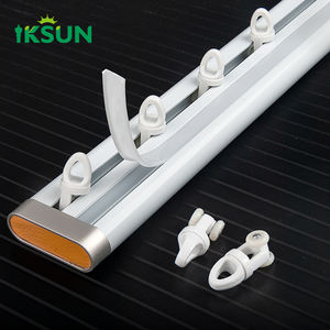 IKSUN Rails de Rideaux Modernes en Alliage d'Aluminium, Tringles de Rideaux Romains Suspendues Silencieuses - Product Image 2