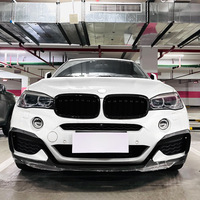 Kit de Carrocería Personalizado de ABS, Alerón Delantero, Alerones Laterales Delanteros, Difusor Trasero, Alerón de Maletero, para BMW X6 F16 M Sport 2014-2019