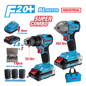 ไขควงกระแทกไร้สาย FIXTEC คุณภาพสูงจากจีน 20V พร้อมไฟ LED รุ่น FCK202 - Product Image 2